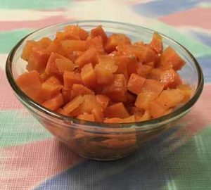 Салат из моркови с лимоном